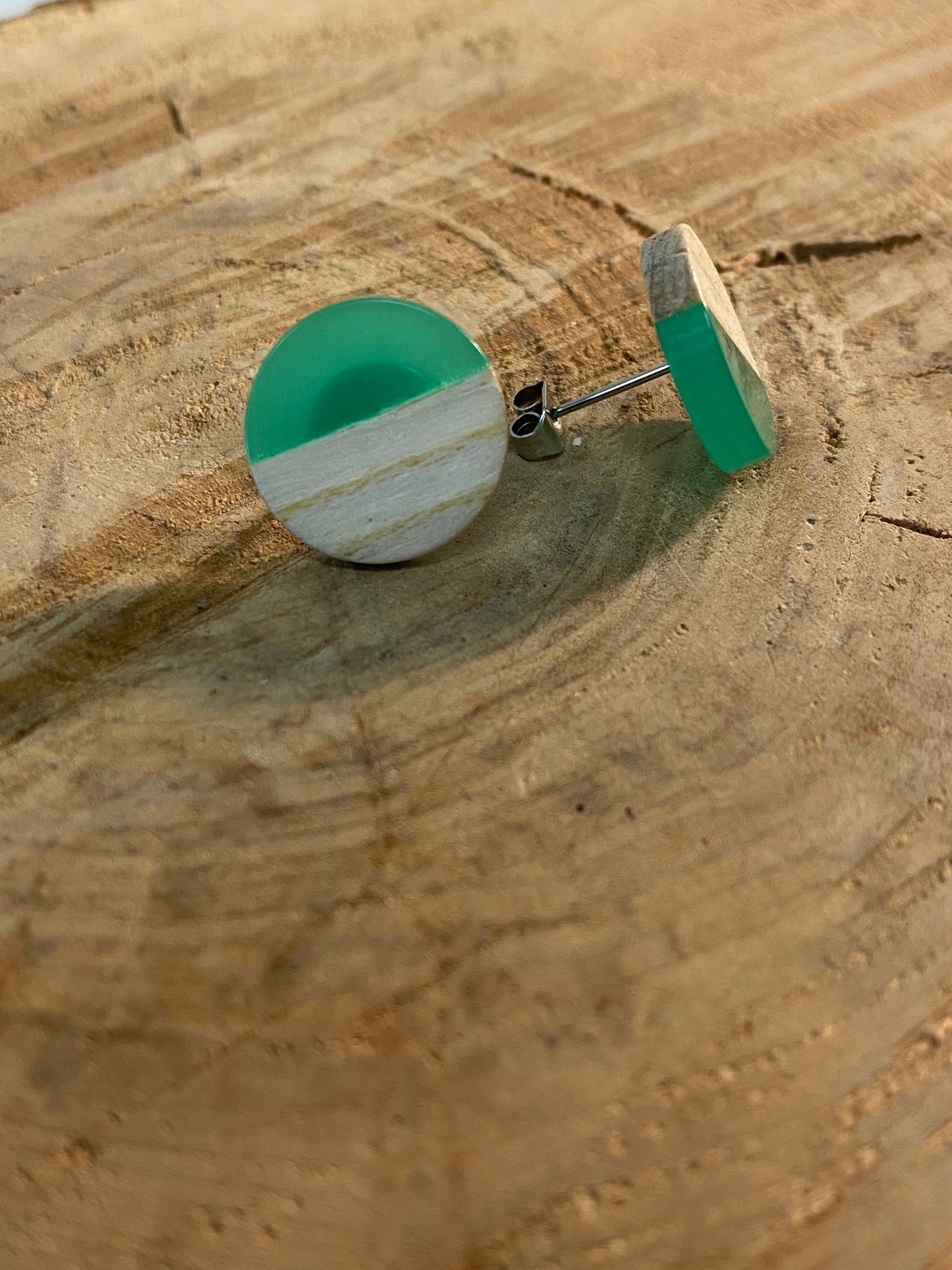 wood stud Maxis Holzohrstecker wood stud