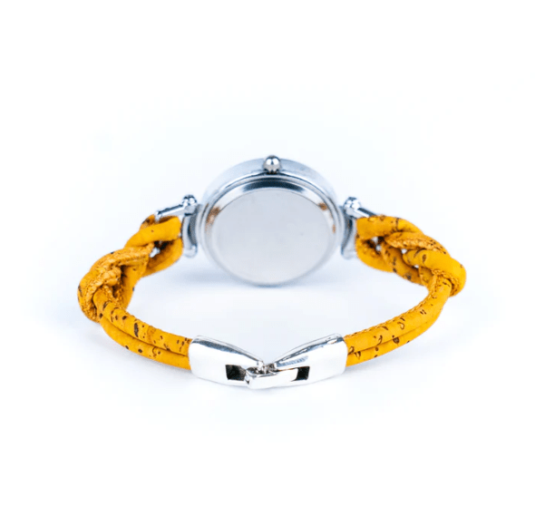 Kork Armbanduhr Knotenfreunde - wood stud - Holzohrringe - Holzschmuck und mehr