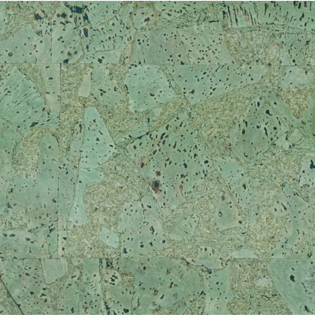 Korkohrstecker Blattgrün - wood stud - Holzohrringe - Holzschmuck und mehr