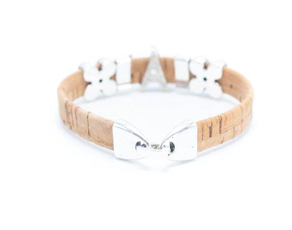 Kork Armband Seestern – Rückansicht mit Verschluss
