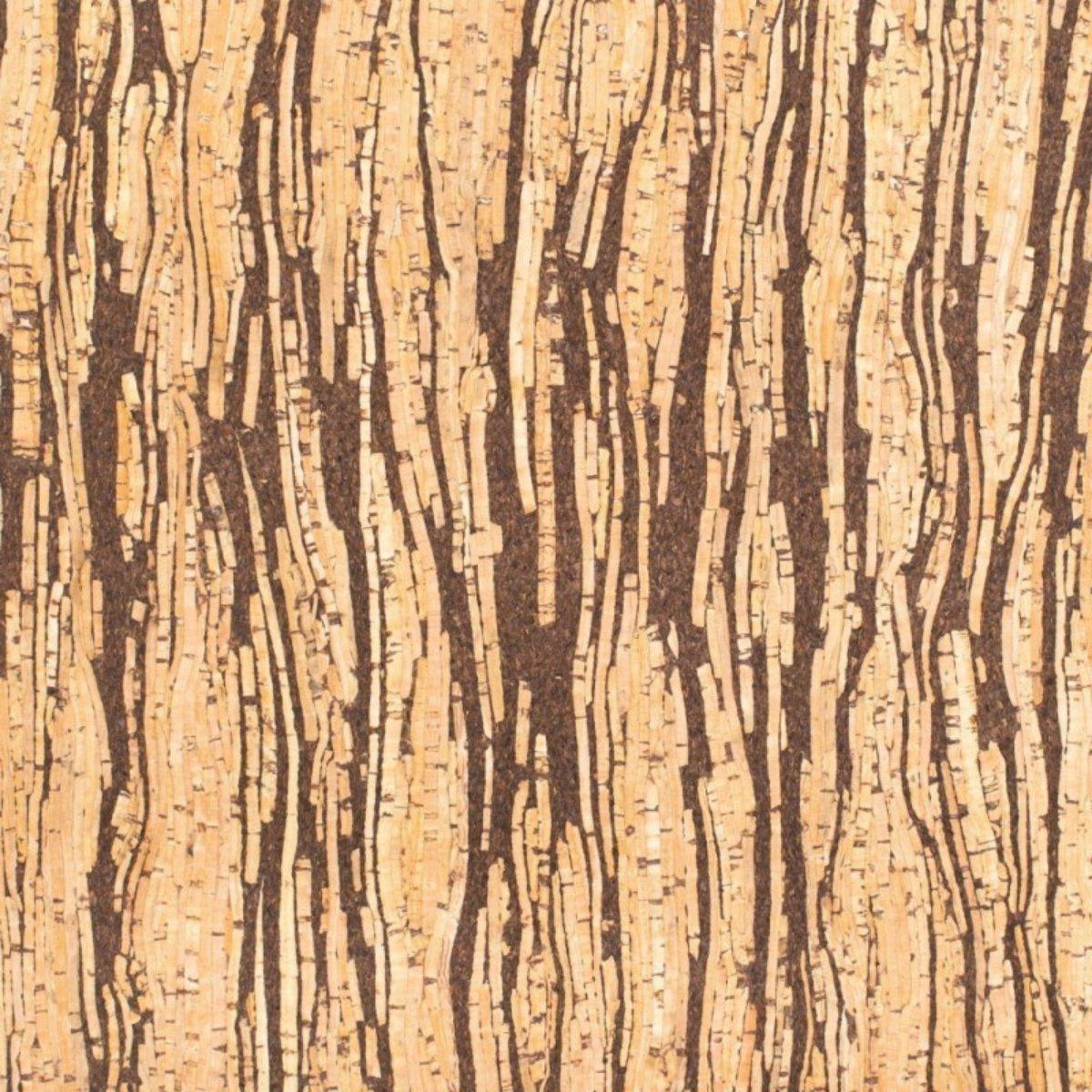 Korkohrstecker Tigerstreifen - wood stud - Holzohrringe - Holzdeko und mehr
