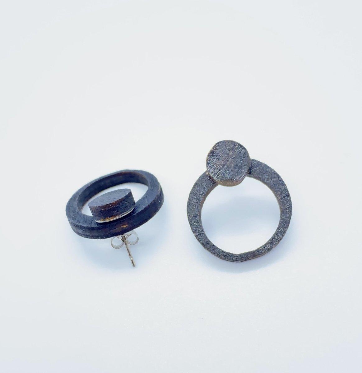 Trendsetter Ohrstecker - wood stud - Holzohrringe - Holzdeko und mehr