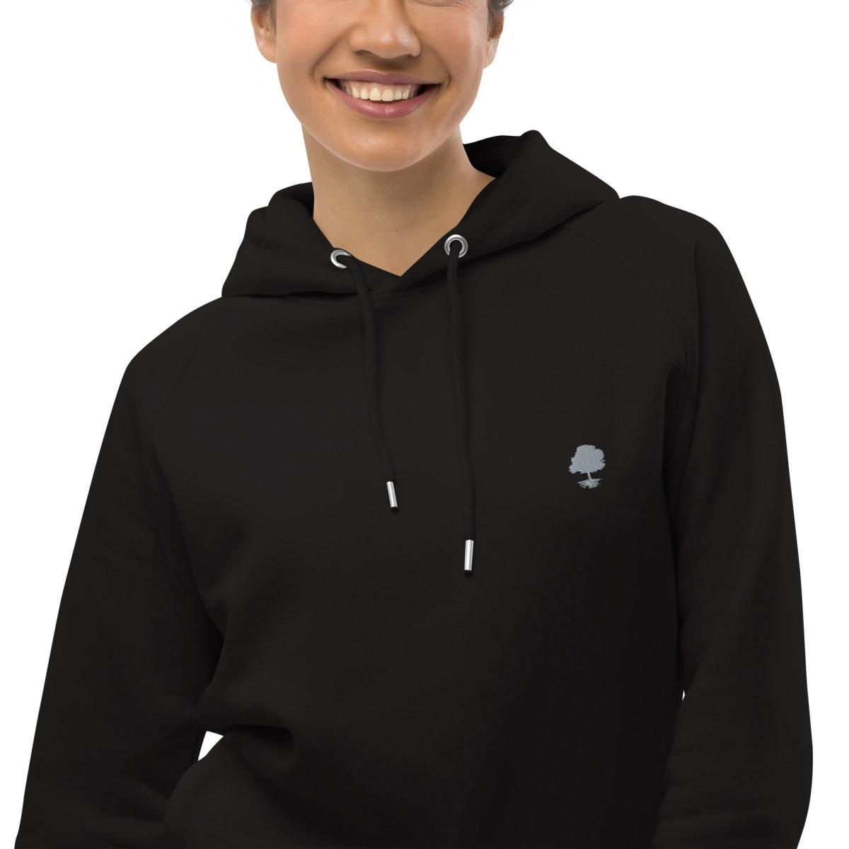 wood stud Unisex Kapuzenpullover silber wood stud