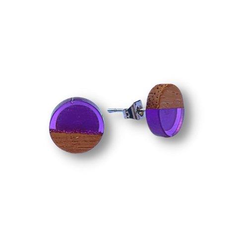 Unsere Minis - wood stud - Holzohrringe - Holzdeko und mehr