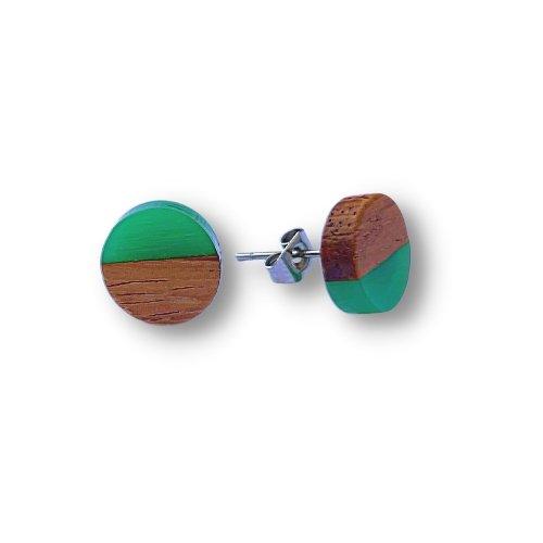 Unsere Minis - wood stud - Holzohrringe - Holzdeko und mehr
