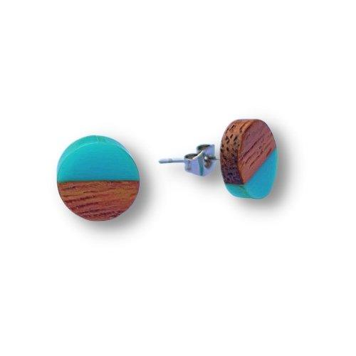 Unsere Minis - wood stud - Holzohrringe - Holzdeko und mehr