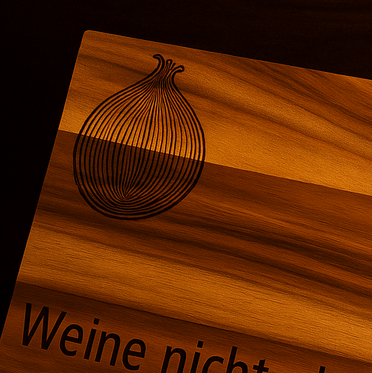 Ansicht Zwiebel Fingerprint