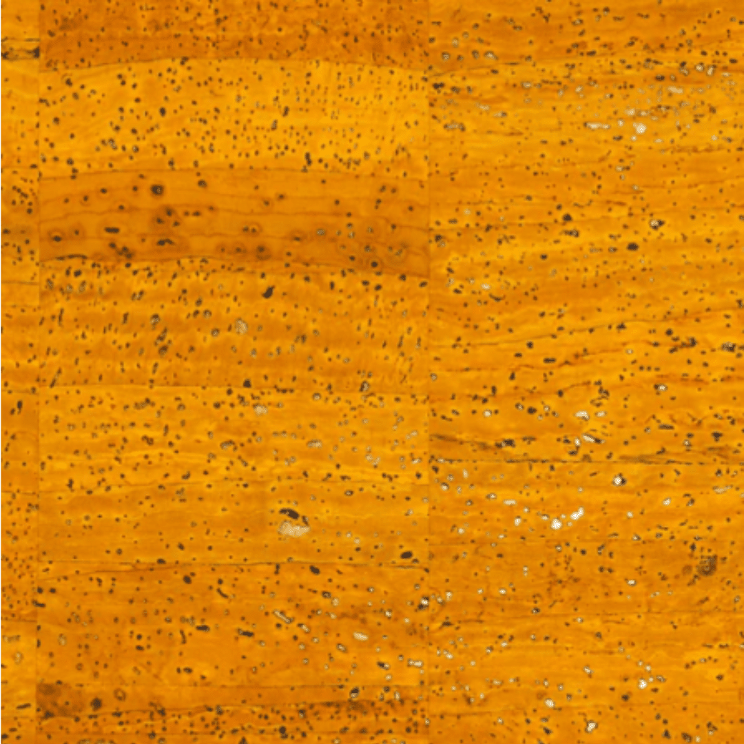 Korkohrstecker Gelb - Gold - wood stud - Holzohrringe - Holzschmuck und mehr