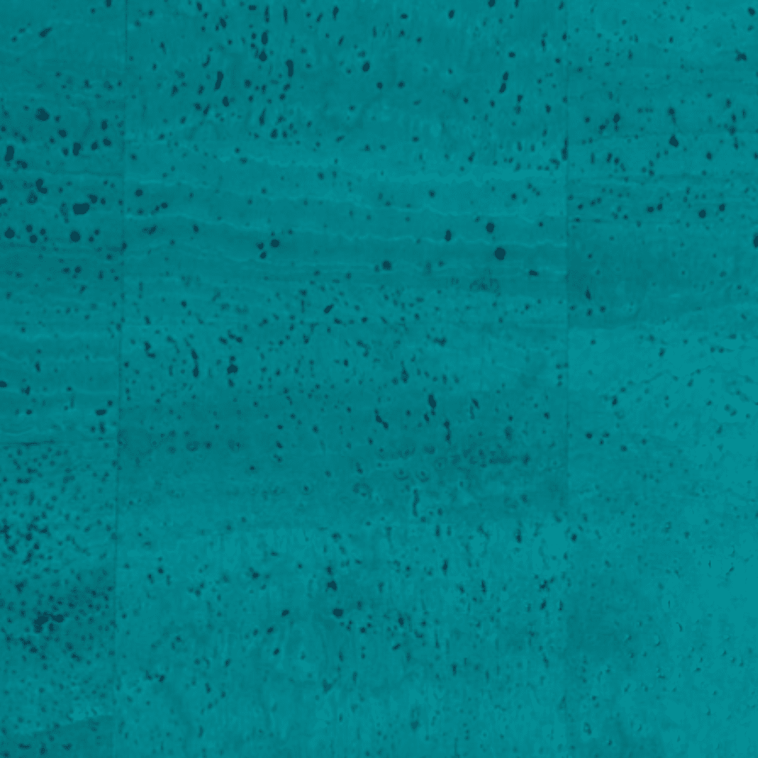 Korkohrstecker Petrol - wood stud - Holzohrringe - Holzschmuck und mehr