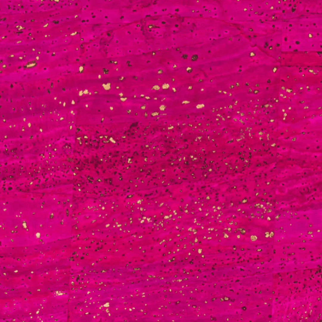 Korkohrstecker Pink - Gold - wood stud - Holzohrringe - Holzschmuck und mehr