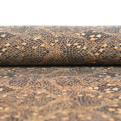 wood stud Korkohrstecker Schlangenhaut-Muster wood stud